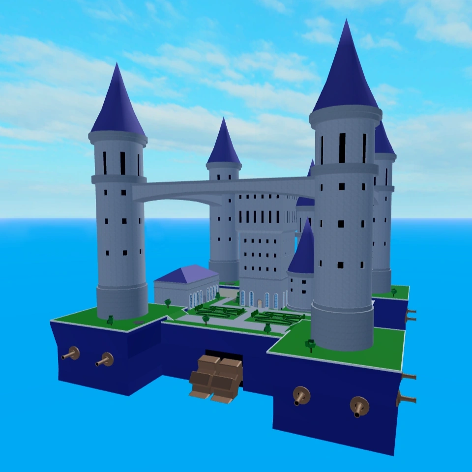 Castle on the Sea — Blox Fruits island
