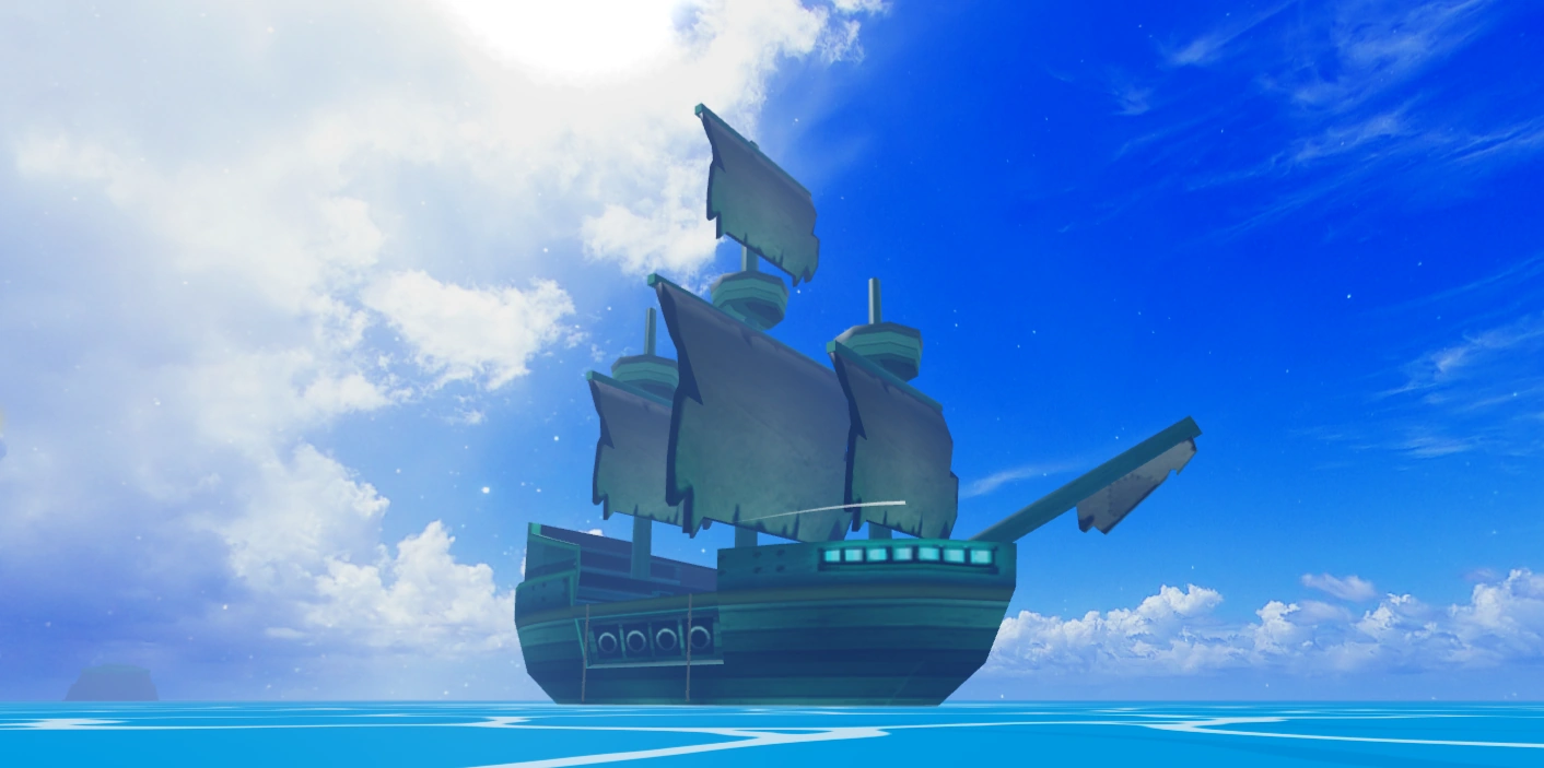 Cursed Ship — Blox Fruits island
