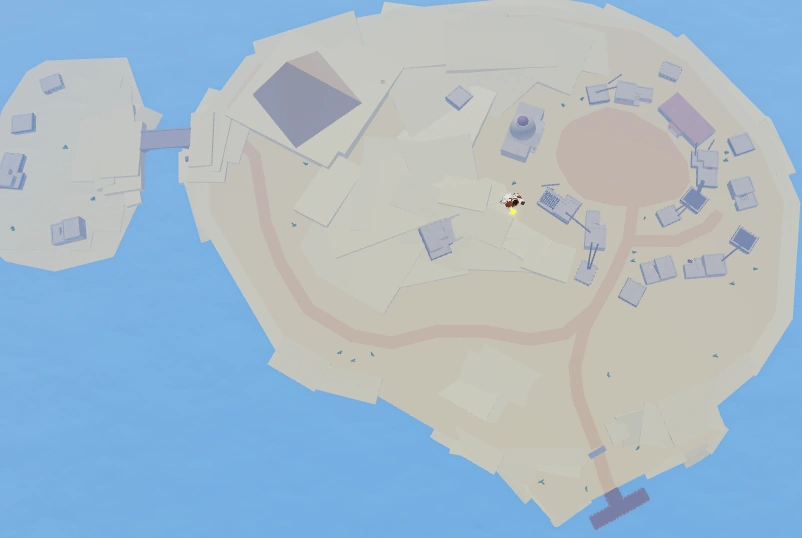 Desert — Blox Fruits island