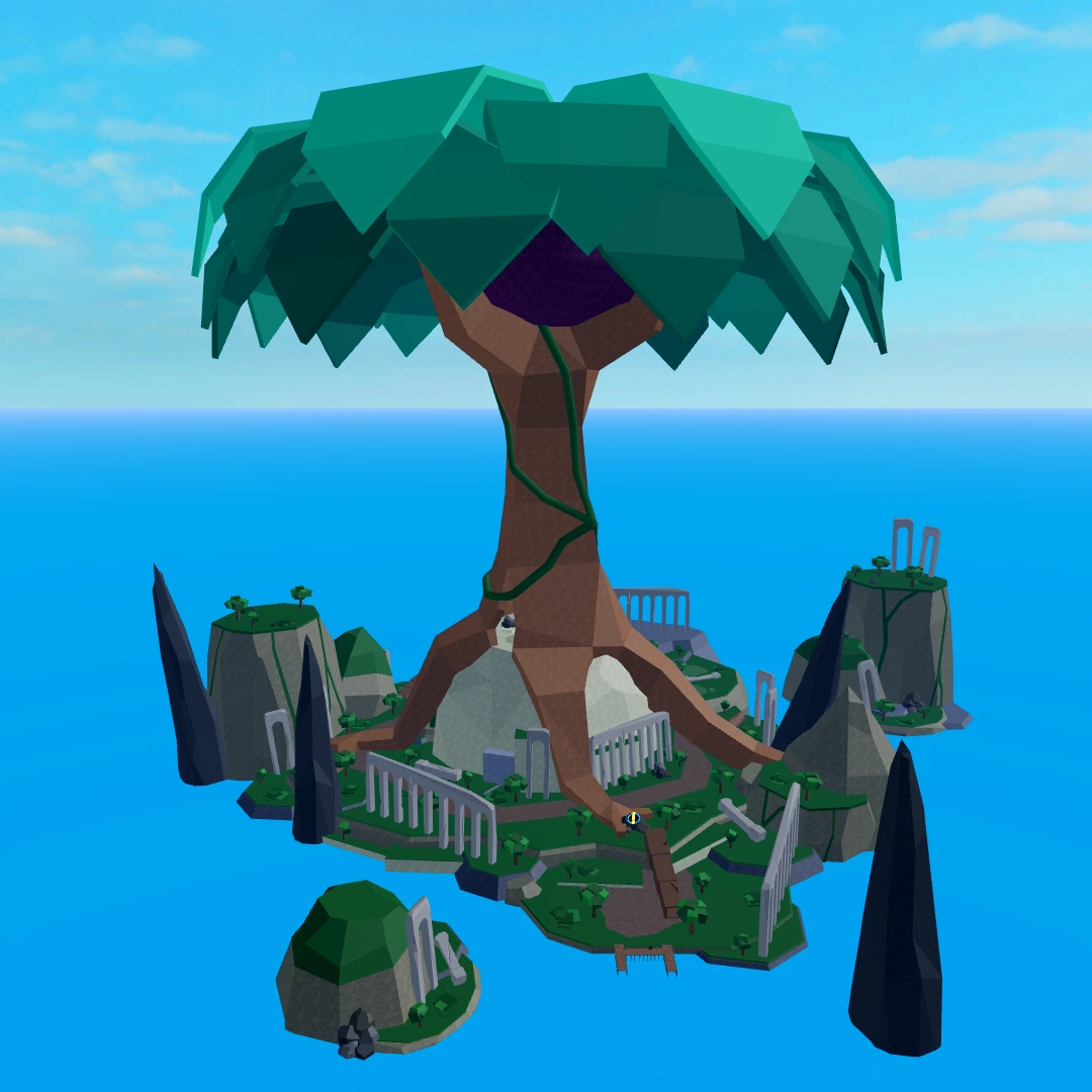 Great Tree — Blox Fruits island