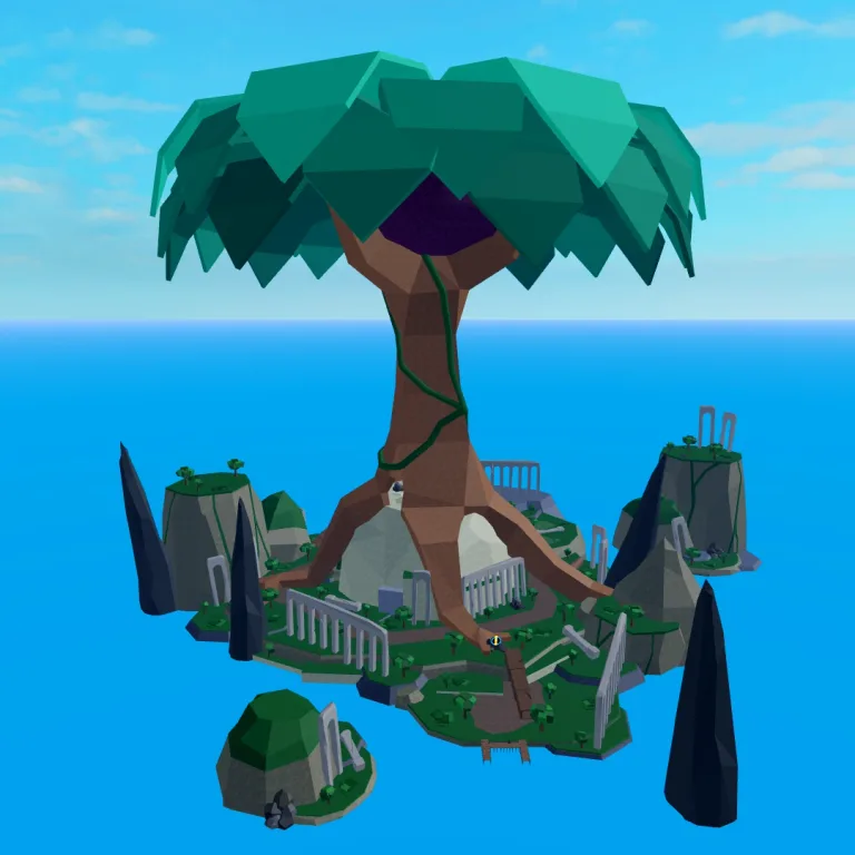 Great Tree — Blox Fruits island