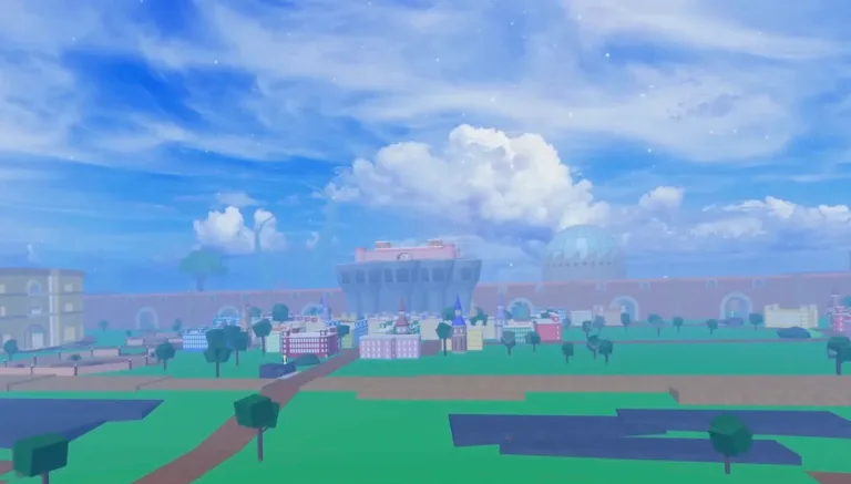 Kingdom of Rose — Blox Fruits island