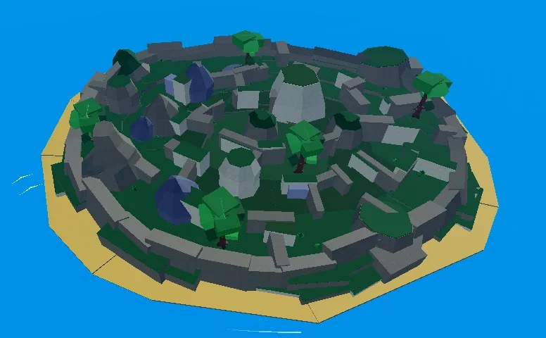 Mirage Island — Blox Fruits island