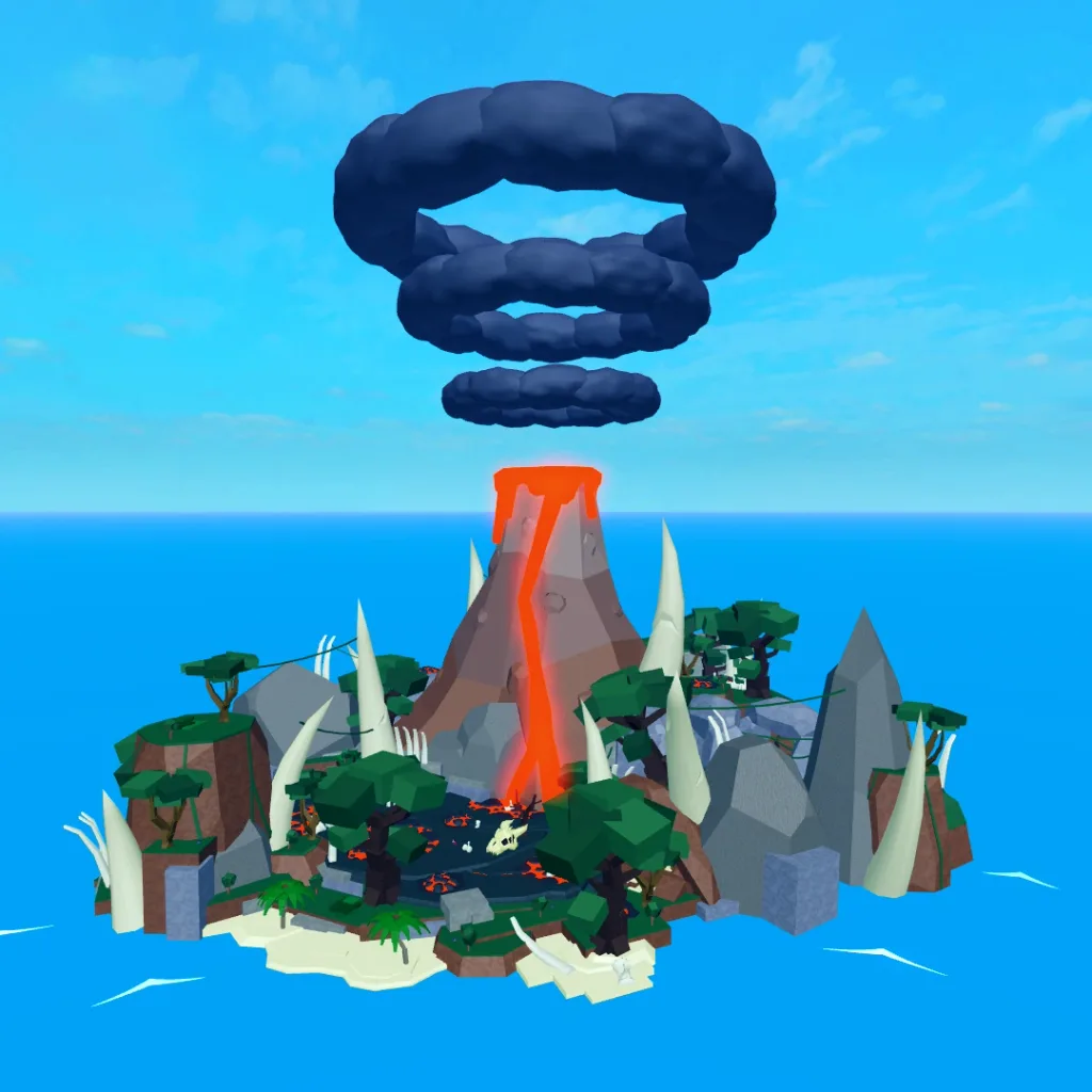 Prehistoric Island — Blox Fruits island