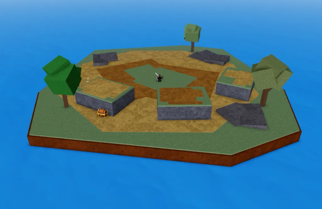 Remote Island — Blox Fruits island