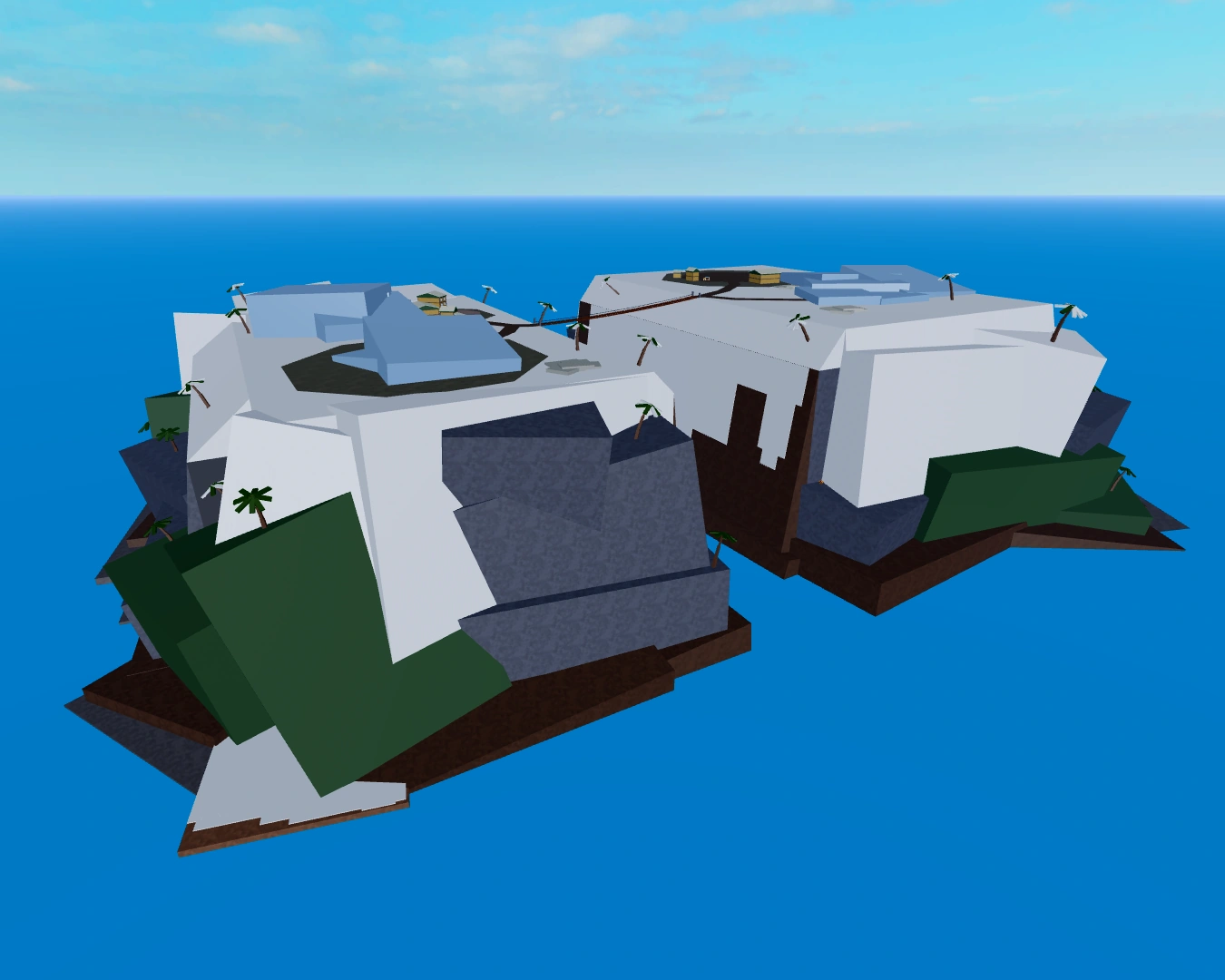 Snow Mountain — Blox Fruits island
