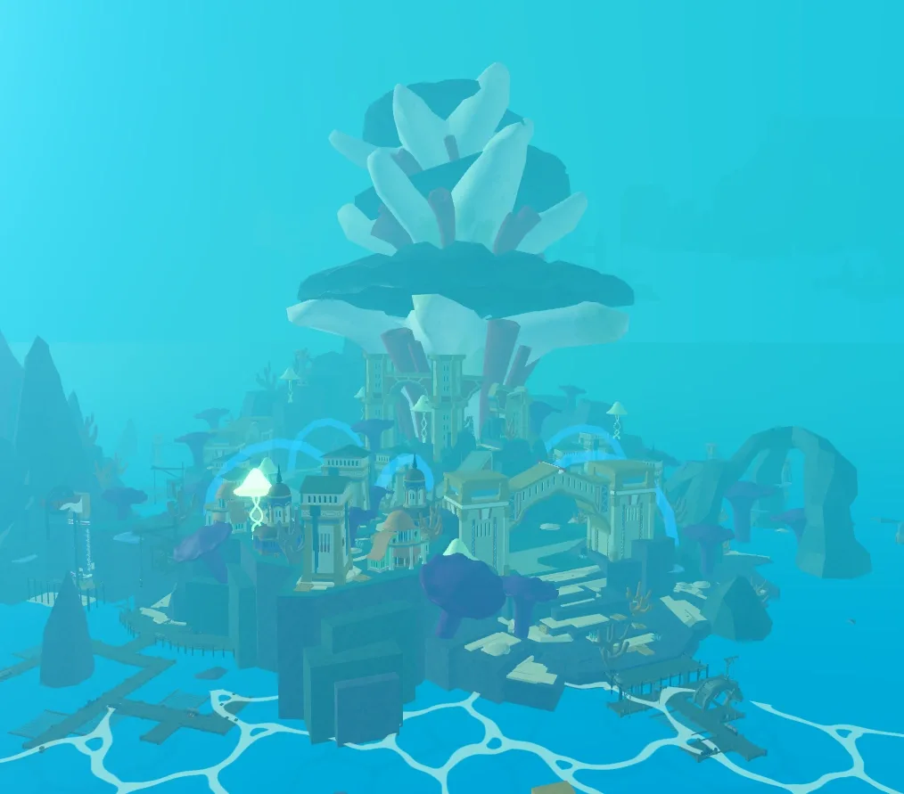 Submerged Island — Blox Fruits island