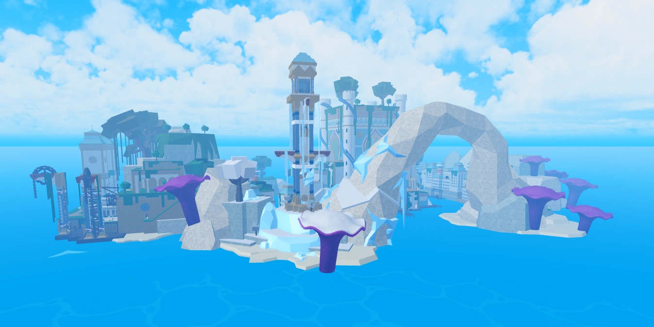 Tiki Outpost — Blox Fruits island