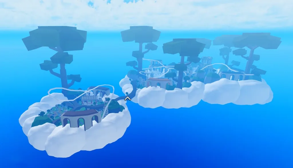 Upper Skylands — Blox Fruits island