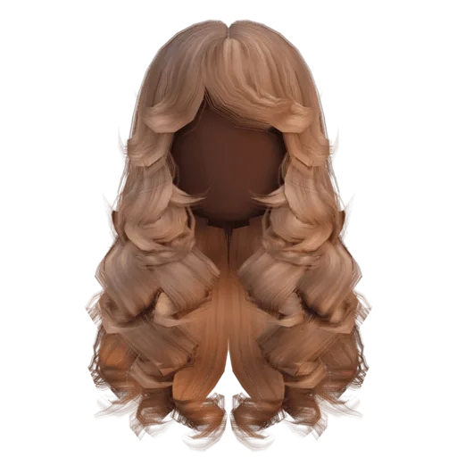 Feathered Waves Hair