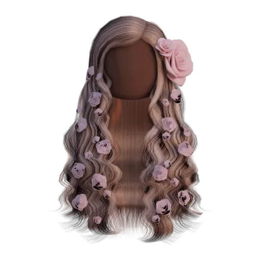 Floral Waves Hair