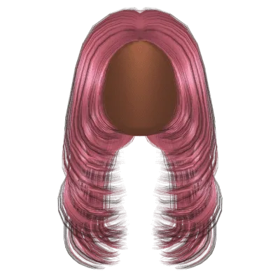 Layered Curtain Cut Hair