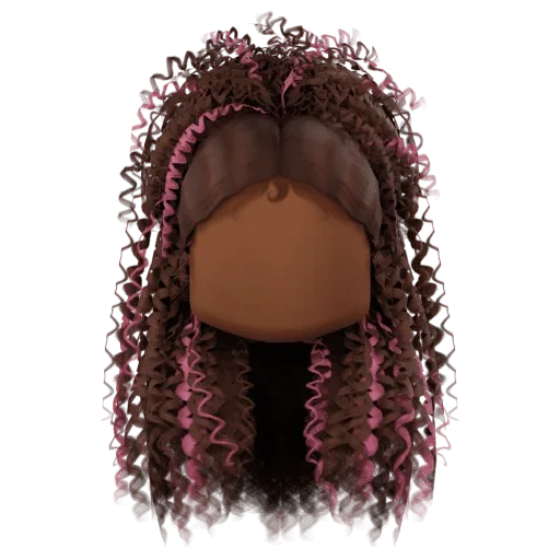 Ringlet Half-Up Hair