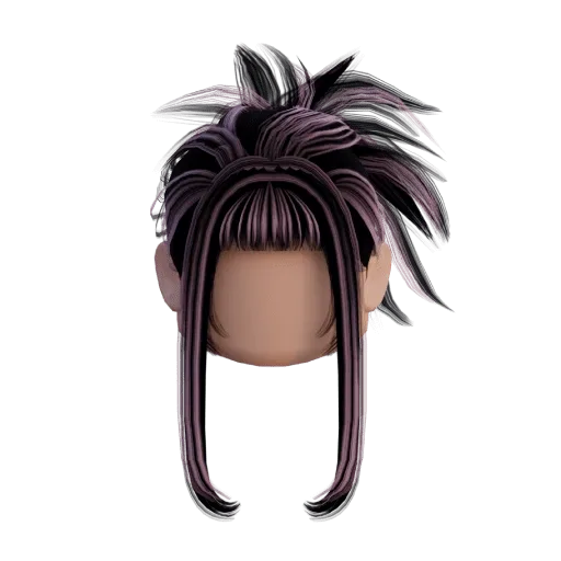 Spiked Bun Hair
