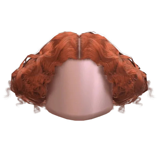 Triangular Curly Bob Hair