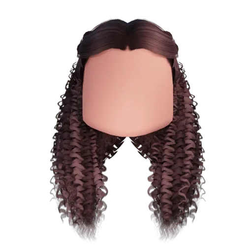 Voluminous Rolled Hair