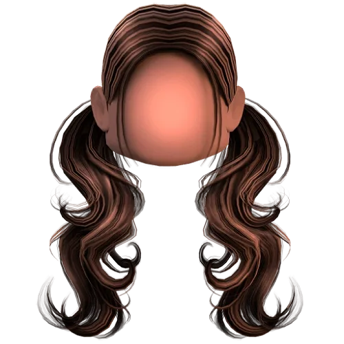 Wavy Pigtails Hair