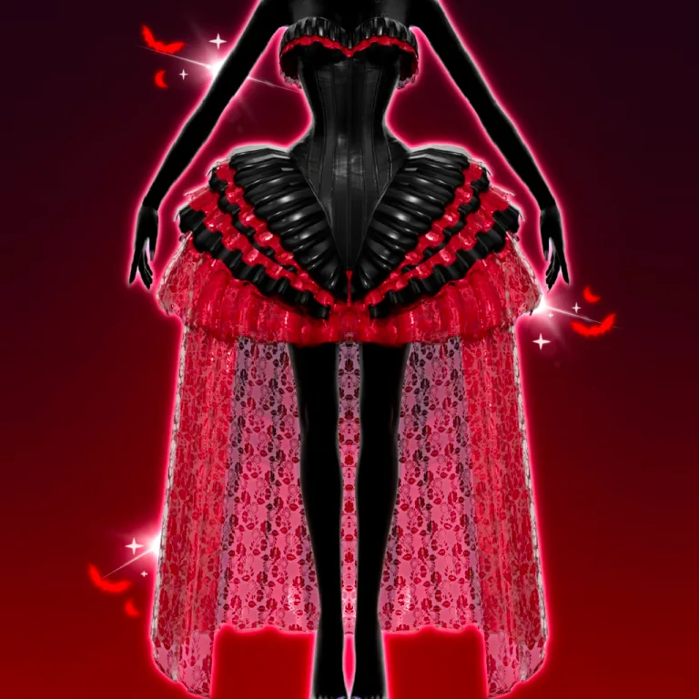 Corset Dress in Dress To Impress