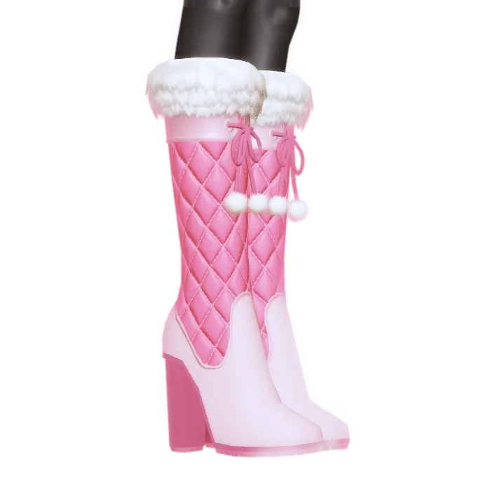 Fluffy Winter Boots