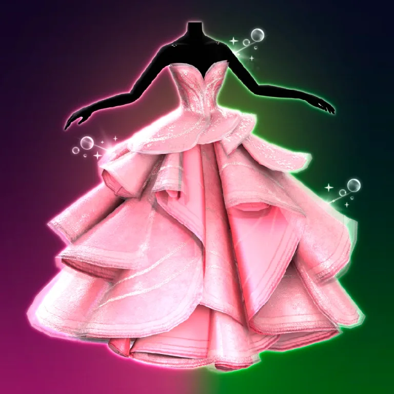 Glinda's Bubble Dress in Dress To Impress