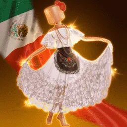 Mexican Jarocha Dress