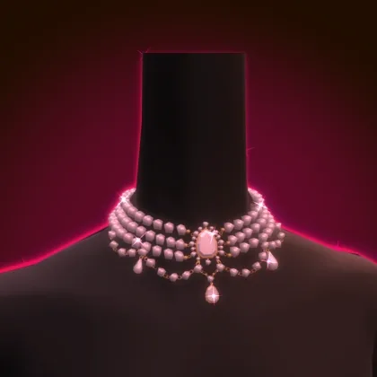 Pearl Necklace in Dress To Impress