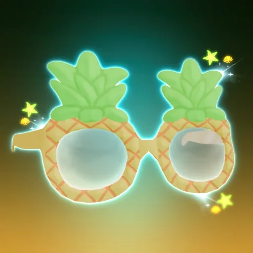 Pineapple Glasses in Dress To Impress