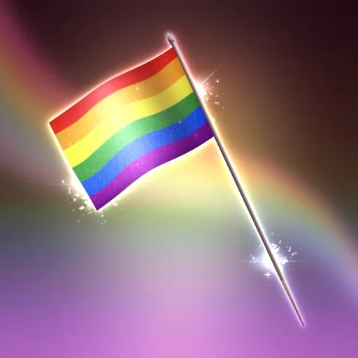 Rainbow Flag in Dress To Impress