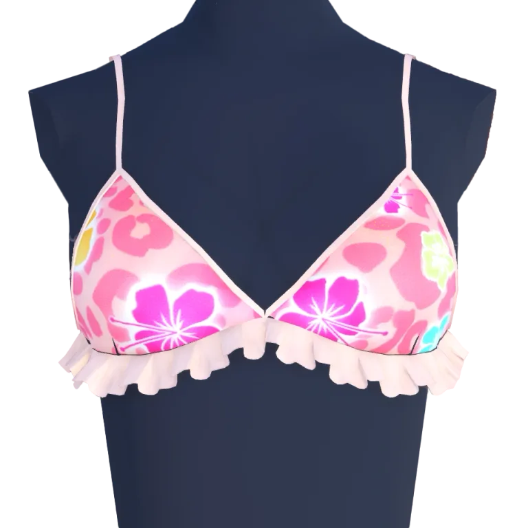 Ruffled Beach Set