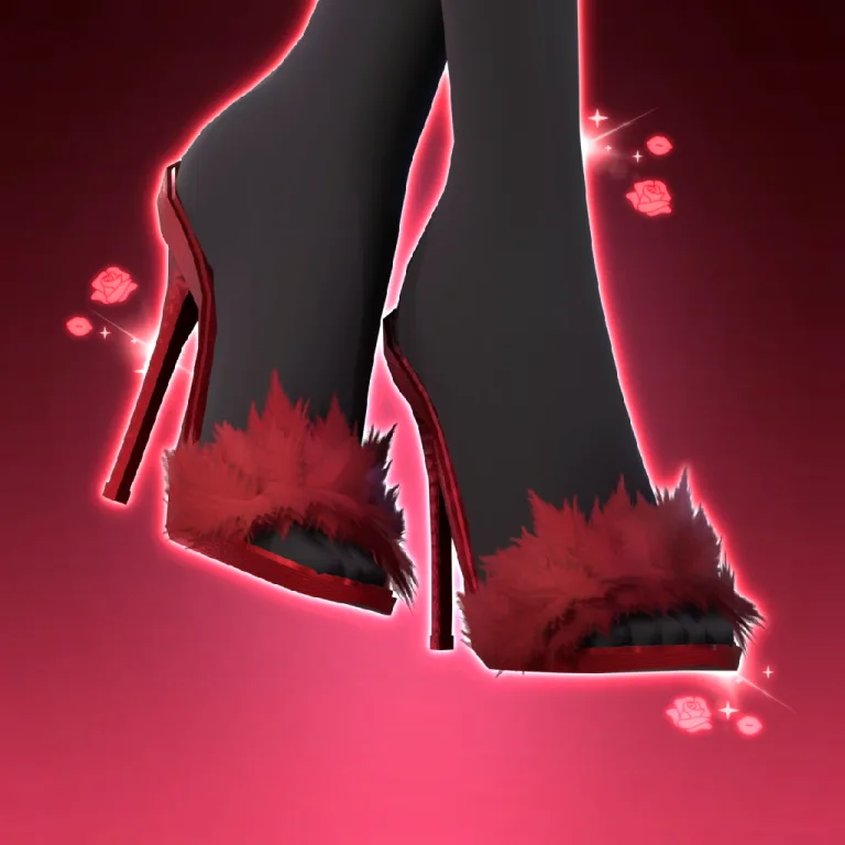 Satin Sleepwear Heels in Dress To Impress