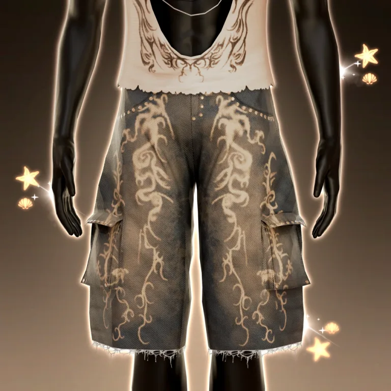 Surfer Studded Jorts
