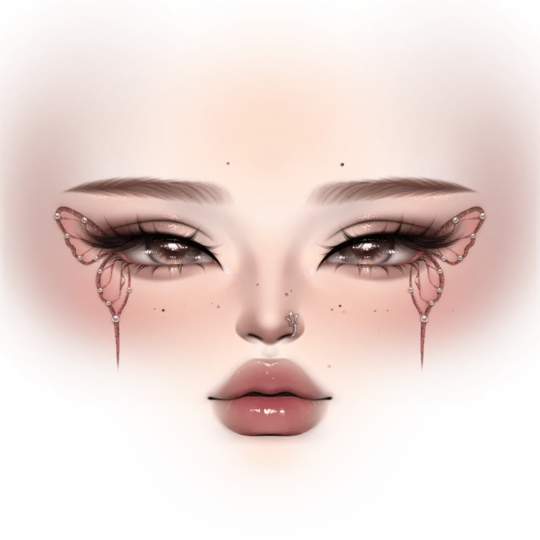 Butterfly Eyes Makeup