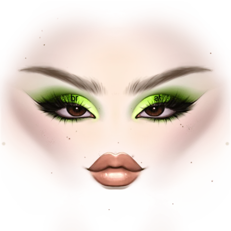 Charli XCX Brat Makeup