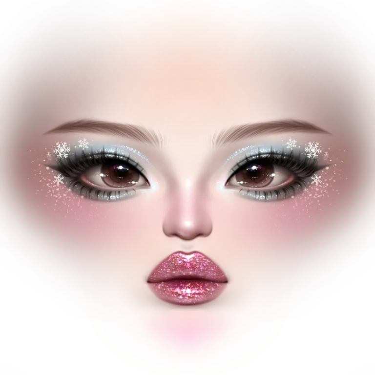 Dollie Snowflake Makeup