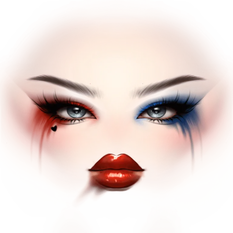 Harley Quinn Makeup