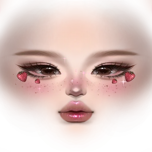 Hearts Sparkle Makeup