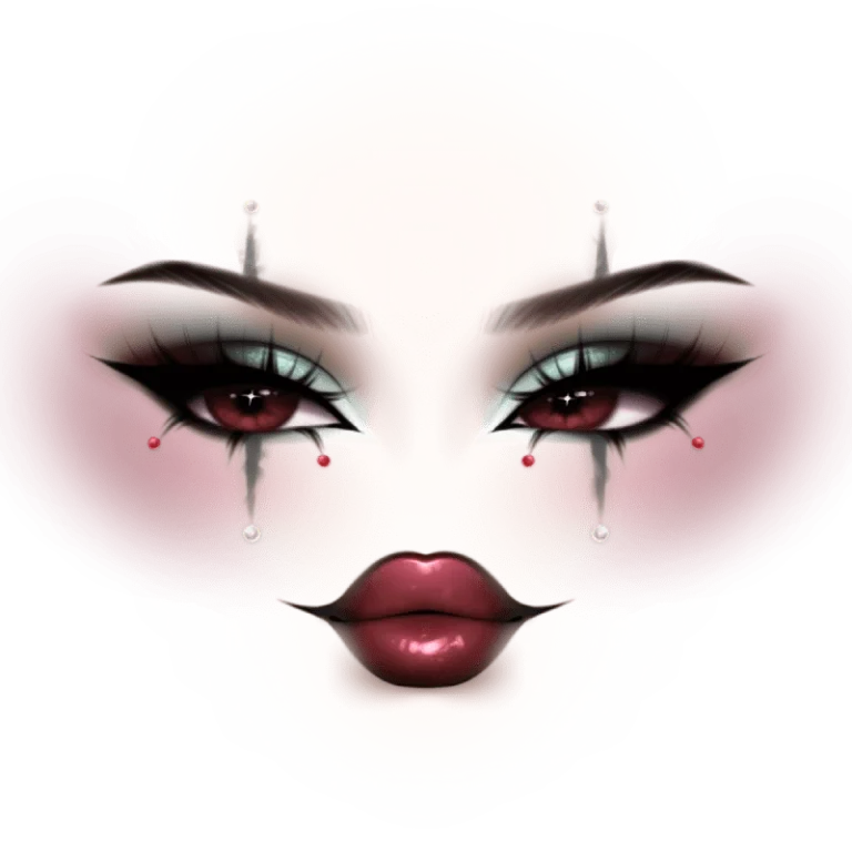 Jester Makeup