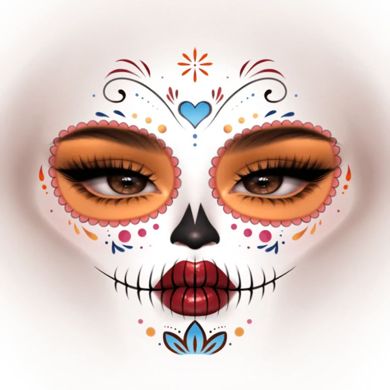 La Catrina Makeup