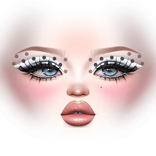 Polkadot Eyeshadow Makeup