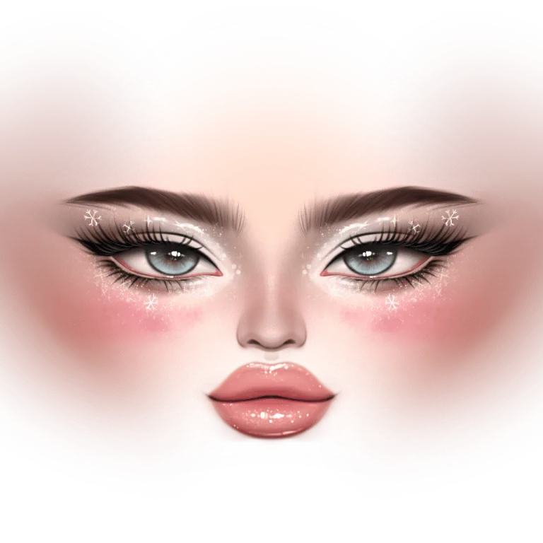 Snowy Makeup