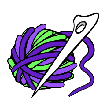 Bone Needle and Thread