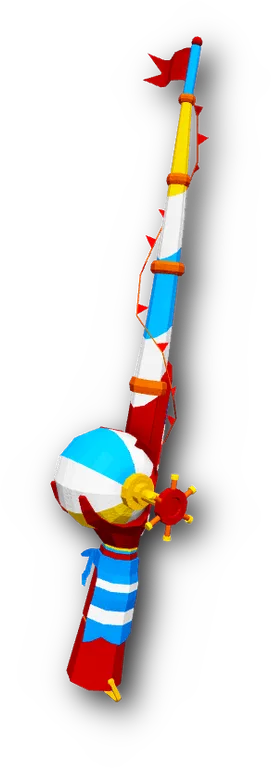 Beach Ball Rod in Fisch