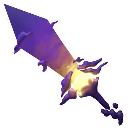 Sunset, cuchillo Godly de MM2