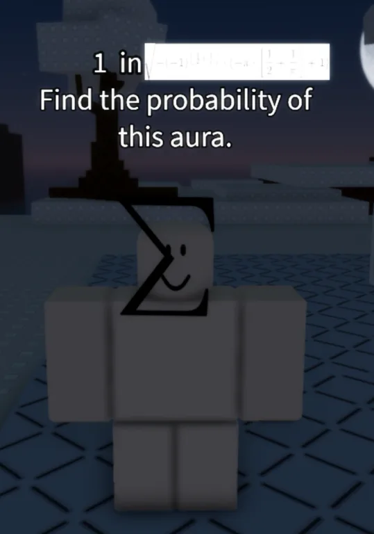 Find the probability of this aura.